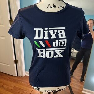 Navy Blue Short Sleeve Tee